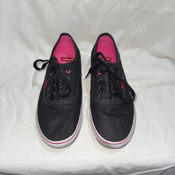 Levi's Classic Tennis Shoes Sz 10 - Picture 1 of 3